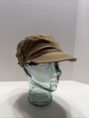 Target Men's Olive Tan Military-Style Cap